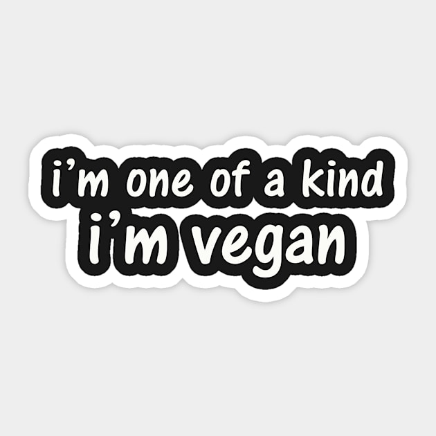 vegan Sticker by martian